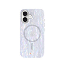 For iPhone 16 Plus EFM Volta Case with D3O Bio Compatible with MagSafe Cover, Pearl | iCoverLover Australia