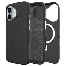 iCoverLover For iPhone 16 Plus Case Compatible with MagSafe Shockproof Cover Black | iCoverLover Australia