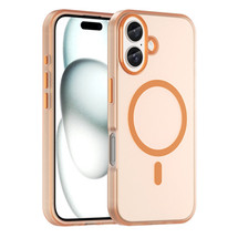 For iPhone 16 Plus Case, Frosted Translucent MagSafe Compatible Cover, Orange | iCoverLover Australia