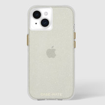 For iPhone 15 Plus Case-Mate Sheer Crystal Cover, Gold | iCoverLover Australia
