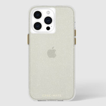 For iPhone 15 Pro Max Case-Mate Sheer Crystal Cover, Gold | iCoverLover Australia