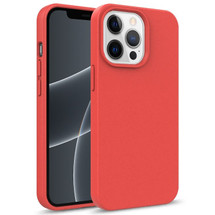 For iPhone 14 Pro Case, Starry Straw Material Protective Cover, Red | iCoverLover Australia