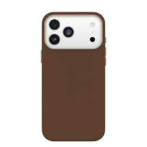For iPhone 17 Pro Max OtterBox Symmetry Compatible with MagSafe Cactus Leather Case with Camera Control Brown | iCoverLover Australia