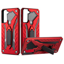 For Samsung Galaxy S23 Case Armour Shockproof Tough Cover Kickstand Red | iCoverLover Australia