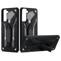 For Samsung Galaxy S22+ Plus Case Armour Shockproof Tough Cover with Kickstand Black | iCoverLover Australia