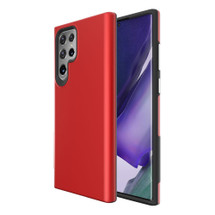 For Samsung Galaxy S22 Ultra Case Shockproof Protective Cover Red | iCoverLover Australia