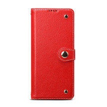 For Samsung Galaxy S20 Ultra Case Genuine Leather Luxury Wallet Case Red | iCoverLover Australia