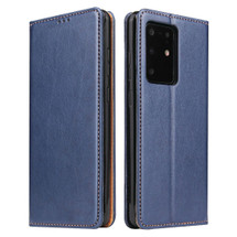 For Samsung Galaxy S20+ Plus Case Leather Flip Wallet Folio Cover Blue | iCoverLover Australia