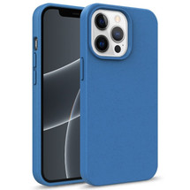 For iPhone 14 Plus Case, Starry Series Wheat Straw+TPU, Protective Cover, Blue | iCoverLover Australia