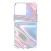 For iPhone 13 Pro Max Case-Mate Soap Bubble Antimicrobial Cover Iridescent | iCoverLover Australia