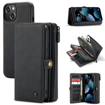 For iPhone 13 mini Case, Wallet PU Leather Detachable Flip Cover, Black | iCoverLover Australia