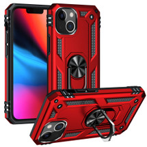 For iPhone 13 mini Case, Protective Shockproof TPU/PC Cover, Ring Holder, Red | iCoverLover Australia