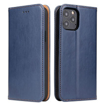For iPhone 12 mini (5.4in) Case Leather Flip Wallet Folio Cover with Stand Blue | iCoverLover Australia