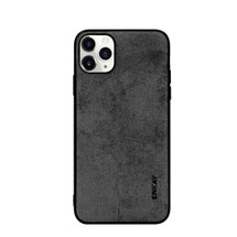 For iPhone 11 Pro Max Case Fabric Texture Soft Slim Protective Fashionable Cover Black | iCoverLover Australia