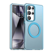For Samsung Galaxy S25 Ultra 5G Case - Durable Acrylic + TPU, MagSafe Compatible Scratch-Resistant Cover, Blue | iCoverLover Australia