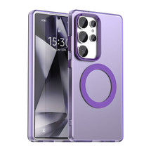 For Samsung Galaxy S25 Ultra 5G Case - Durable Acrylic + TPU, MagSafe Compatible Scratch-Resistant Cover, Purple | iCoverLover Australia