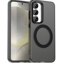 For Samsung Galaxy S25+ Plus 5G Case - Durable Acrylic + TPU, MagSafe Compatible Scratch-Resistant Cover, Black | iCoverLover Australia