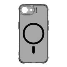 For iPhone 17e EFM Zurich Case Compatible with MagSafe Cover, Smoke Black | iCoverLover.com.au