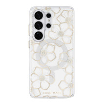 Galaxy S26 Ultra Case-Mate Floral Gems MagSafe Gold