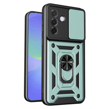 For Samsung Galaxy A37 5G Case | Sliding Camera Cover & Magnetic Ring Stand, Green | iCoverLover Australia