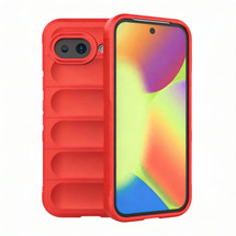 For Google Pixel 10a 5G Case | Magic Shield TPU & Flannel Cover, Red | iCoverLover Australia