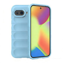 For Google Pixel 10a 5G Case | Magic Shield TPU & Flannel Cover, Light Blue | iCoverLover Australia