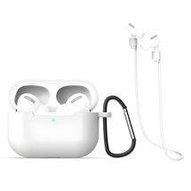 Protective Case for Apple AirPods Pro 2nd Gen - White | iCoverLover