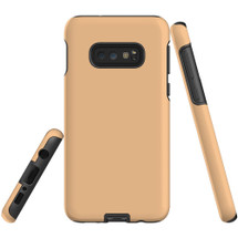 Samsung Galaxy S10e Armor Case - Peach Orange | iCoverLover