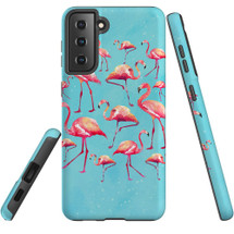 Samsung Galaxy S21 Slim Protective Case - Multicolour | iCoverLover