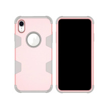 Armor Case for iPhone XR - Rose Gold+Grey | iCoverLover