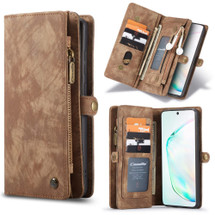 CaseMe Wallet Case for Samsung Galaxy S20 Ultra - Brown | iCoverLover