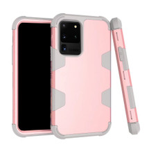 Armor Case for Samsung Galaxy S20 Ultra - Rose Gold+Grey | iCoverLover