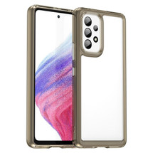 Clear Grey Case for Samsung Galaxy A53 5G | iCoverLover