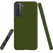 Armor Case for Samsung Galaxy S21 FE - Army Green | iCoverLover