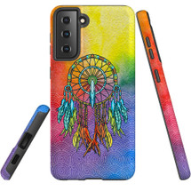 Samsung Galaxy S21 Slim Protective Case - Multicolour | iCoverLover