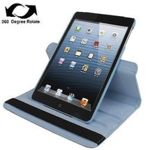 Baby Blue Leather iPad Mini 1 / 2 / 3 Case | Leather iPad Mini 1 / 2 / 3 Cases | Leather iPad Mini 1 / 2 / 3 Covers | iCoverLover