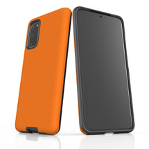 Samsung Galaxy S20 Premium Protective Case - Orange | iCoverLover