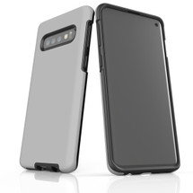 Samsung Galaxy S10 Premium Protective Case - Grey | iCoverLover