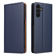 Fierre Shann Wallet Case for Samsung Galaxy A56 5G - Blue | iCoverLover