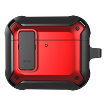 Apple AirPods 4 Case - Black Red | iCoverLover