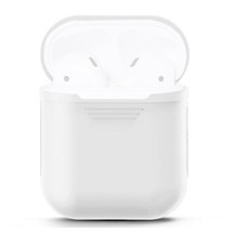 White Protective Case for Apple AirPods 2nd Gen | iCoverLover