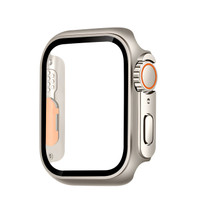 Apple Watch Series 8 41-mm Case - Titanium Gold Orange | iCoverLover