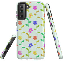 Samsung Galaxy S21 FE Slim Protective Case - Multicolour | iCoverLover