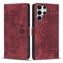 Samsung Galaxy S25 Ultra Red Wallet Case | iCoverLover