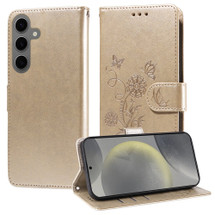 Samsung Galaxy S25 Wallet Case - Gold | iCoverLover