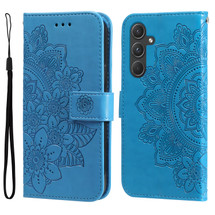 Samsung Galaxy A55 5G Wallet Case - Blue | iCoverLover