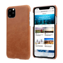 Fierre Shann Brown Back Case for iPhone 11 Pro | iCoverLover