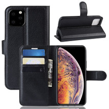 iPhone 11 Pro Max Premium Wallet Case - Black | iCoverLover