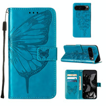 Google Pixel 9 Pro Wallet Case - Blue | iCoverLover