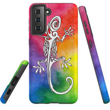 Samsung Galaxy S21 FE Slim Case - Multicolour | iCoverLover